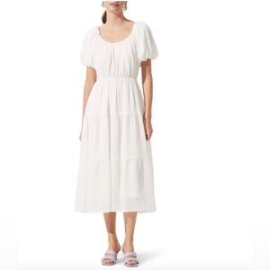 ASTR the label Tiered Short Sleeve Dress